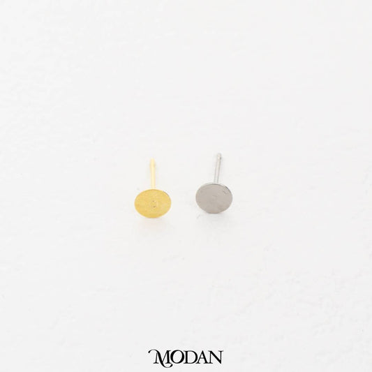 (5 Pasang) Studs Half Earrings DIY Anting Setengah Jadi Paku Anting Tusuk Gold Filled