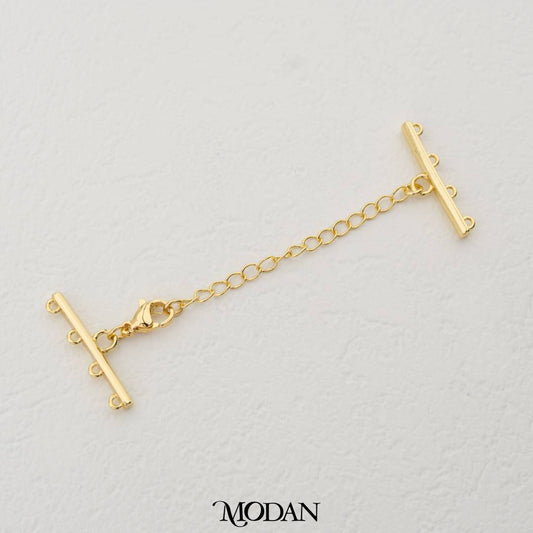 Magnetic Necklace Detangler DIY Kaitan Kalung Magnet Hypoallergenic Gold Filled