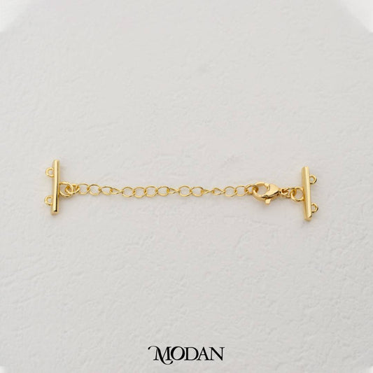 Double Detangler DIY Kaitan Kalung Magnet Hypoallergenic Gold Filled