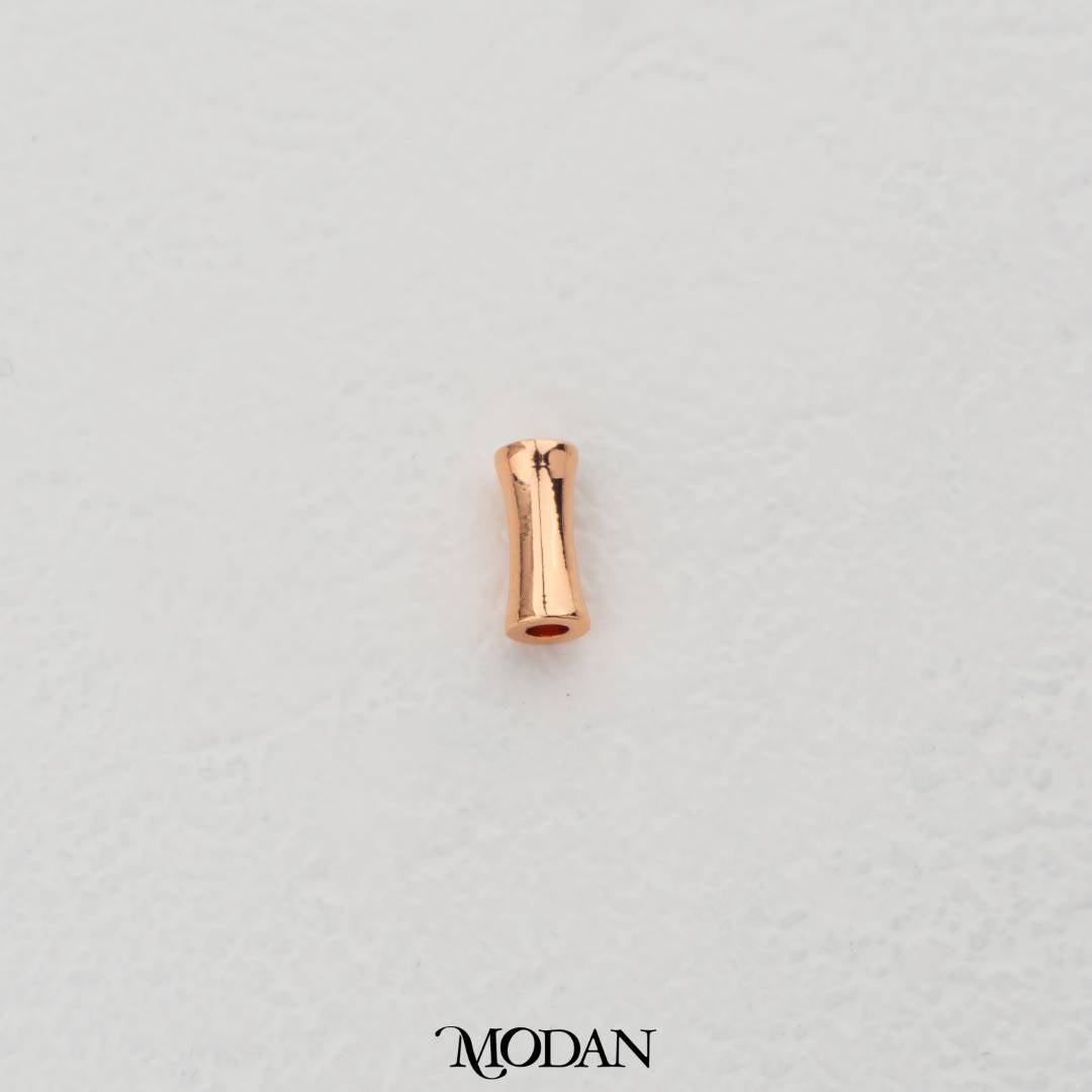 Mini Curved Tube Spacer DIY Pembatas Pipa Tabung Gelang/Kalung Hypoallergenic Gold Filled