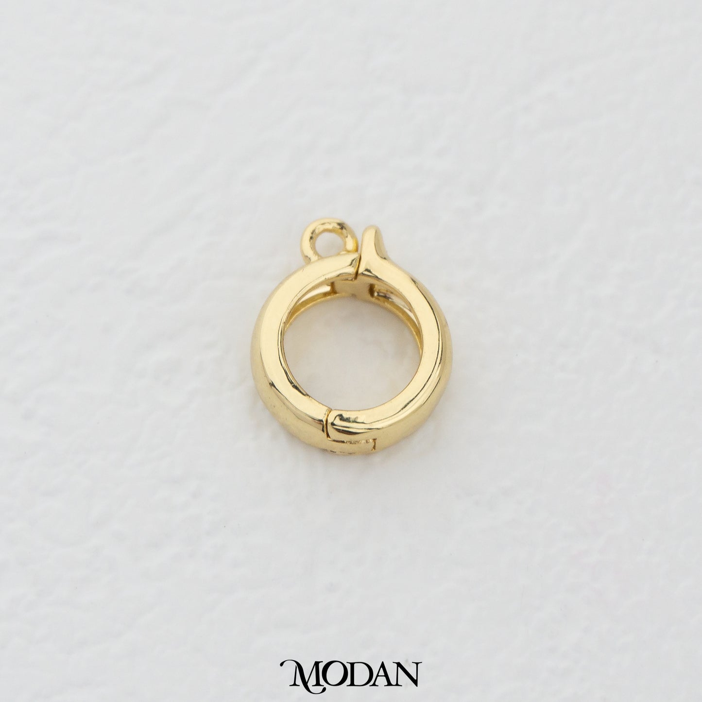 14mm Round Clasp Open Lock DIY Pengait Buka Tutup Kalung Gelang Hypoallergenic Gold Filled