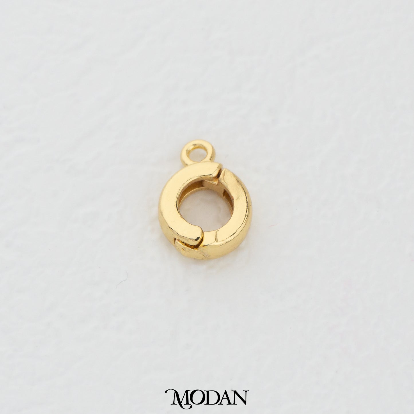 12mm Round Clasp Open Lock DIY Pengait Buka Tutup Kalung Gelang Hypoallergenic Gold Filled