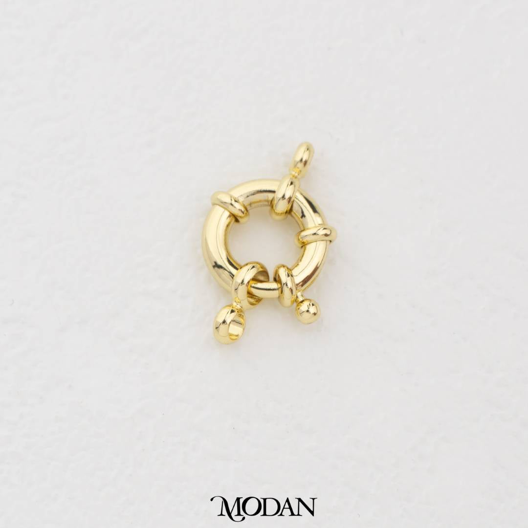 23mm Bolt Ring Clasp DIY Pengait Kalung/Gelang Hypoallergenic Gold Filled