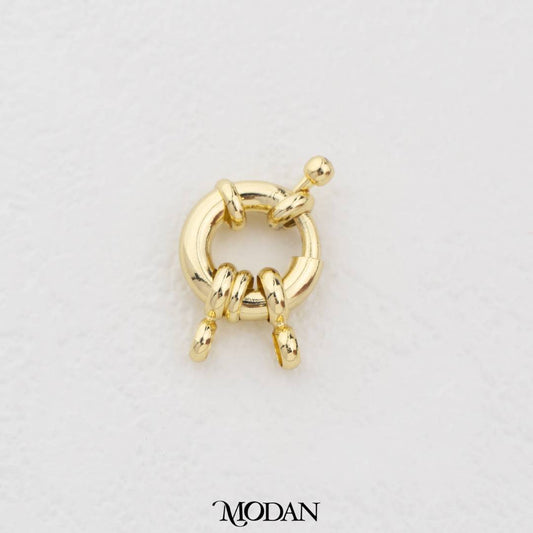 26mm Bolt Ring Clasp DIY Pengait Kalung/Gelang Hypoallergenic Gold Filled
