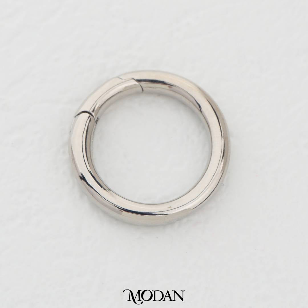 20mm Spring O Push Gate Hook DIY Pengait Bulat Kalung/Gelang Hypoallergenic Gold Filled