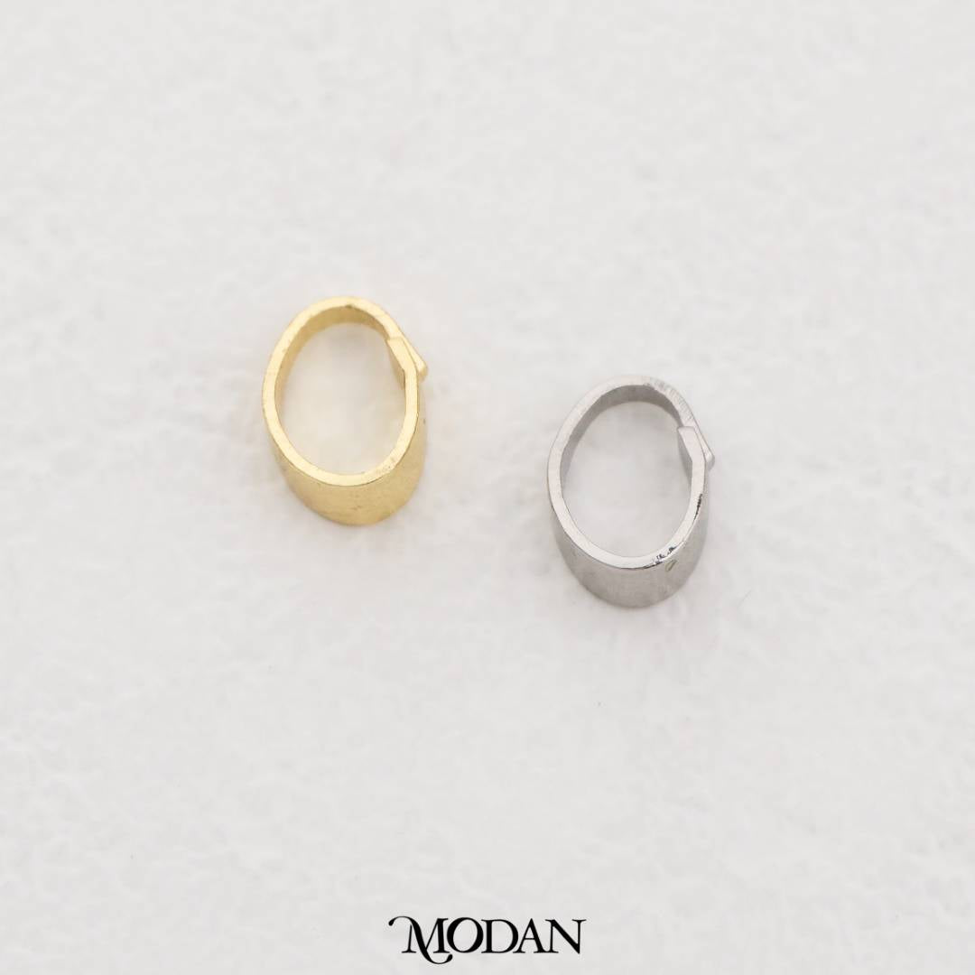 (5pcs) 9mm Simple Pendant Hook DIY Pengait Liontin Kalung Hypoallergenic Gold Filled