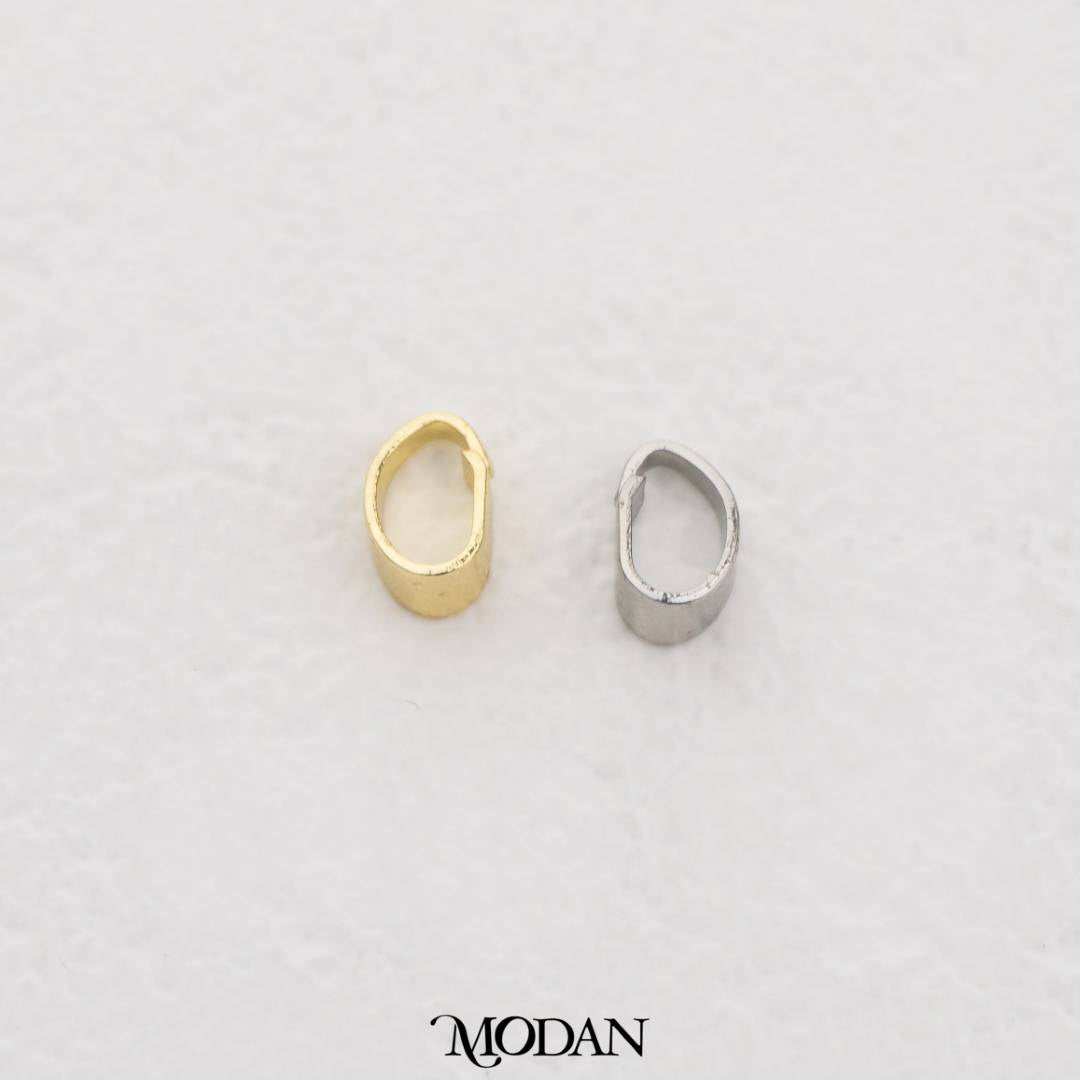 (5pcs) 7mm Simple Pendant Hook DIY Pengait Liontin Kalung Hypoallergenic Gold Filled