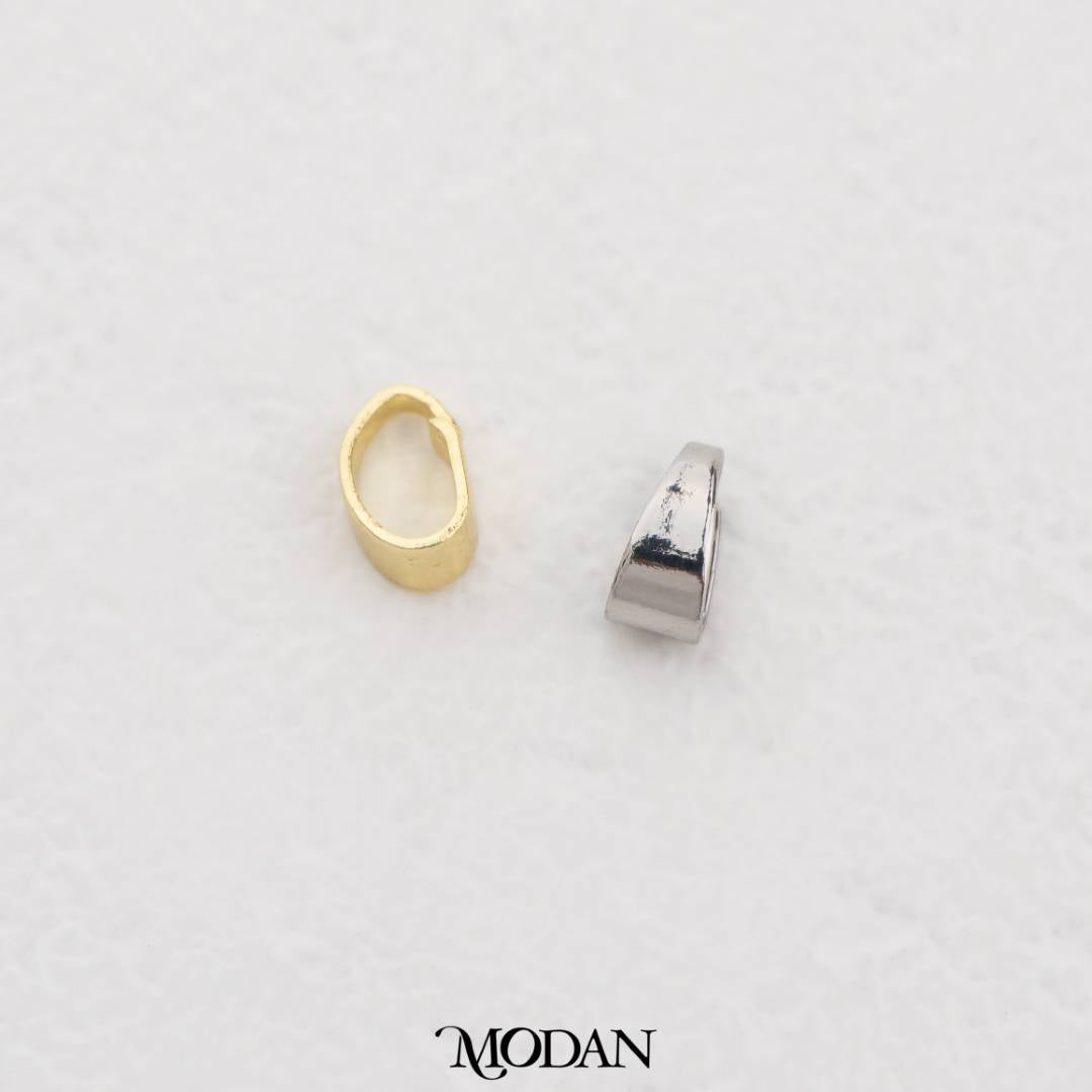 (5pcs) 7mm Simple Pendant Hook DIY Pengait Liontin Kalung Hypoallergenic Gold Filled