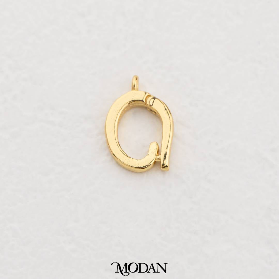 14mm Craft Pendant Hooks Connector DIY Pengait Liontin Kalung Hypoallergenic Gold Filled