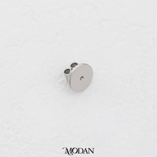 (1 Pasang) Silver Earring Back Stopper DIY Earring Closure Penahan Penutup Anting Hypoallergenic Gold Filled