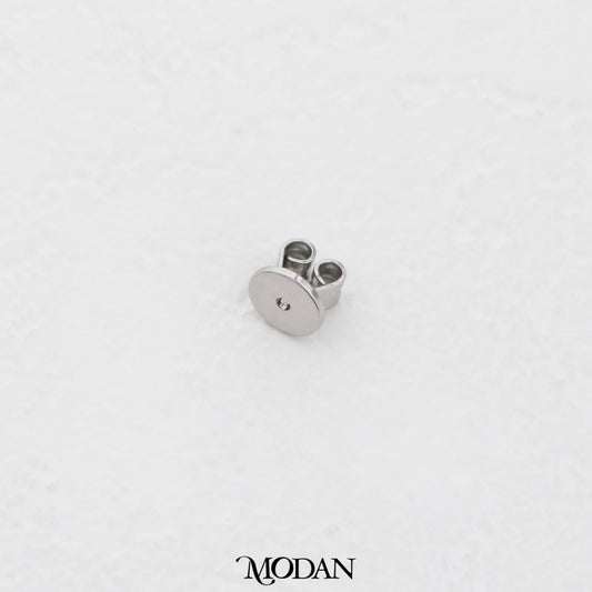 (1 Pasang) Silver Earring Back Stopper DIY Earring Closure Penahan Penutup Anting Hypoallergenic Gold Filled