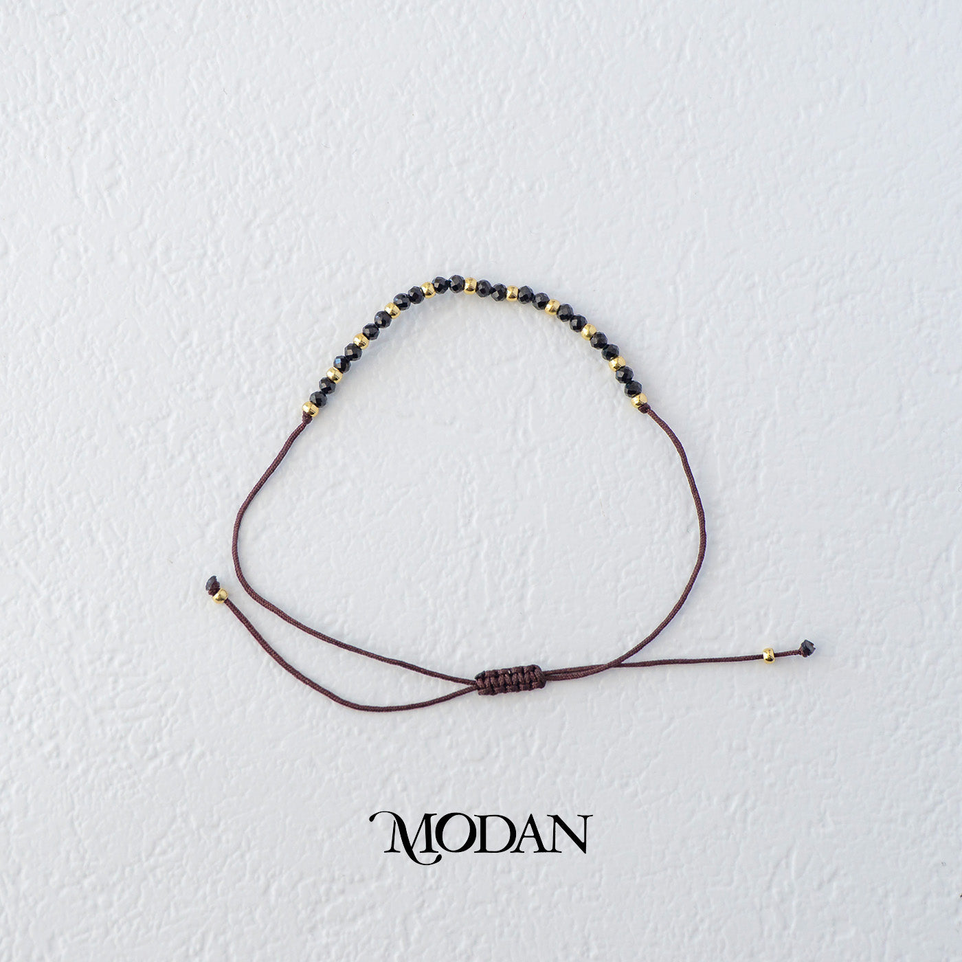 Colorful Natural Gemstone Friendship Adjustable Bracelet Gelang Manik Hypoallergenic Gold Filled