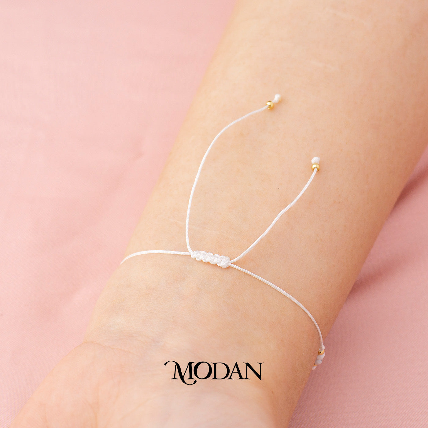 Colorful Natural Gemstone Friendship Adjustable Bracelet Gelang Manik Hypoallergenic Gold Filled