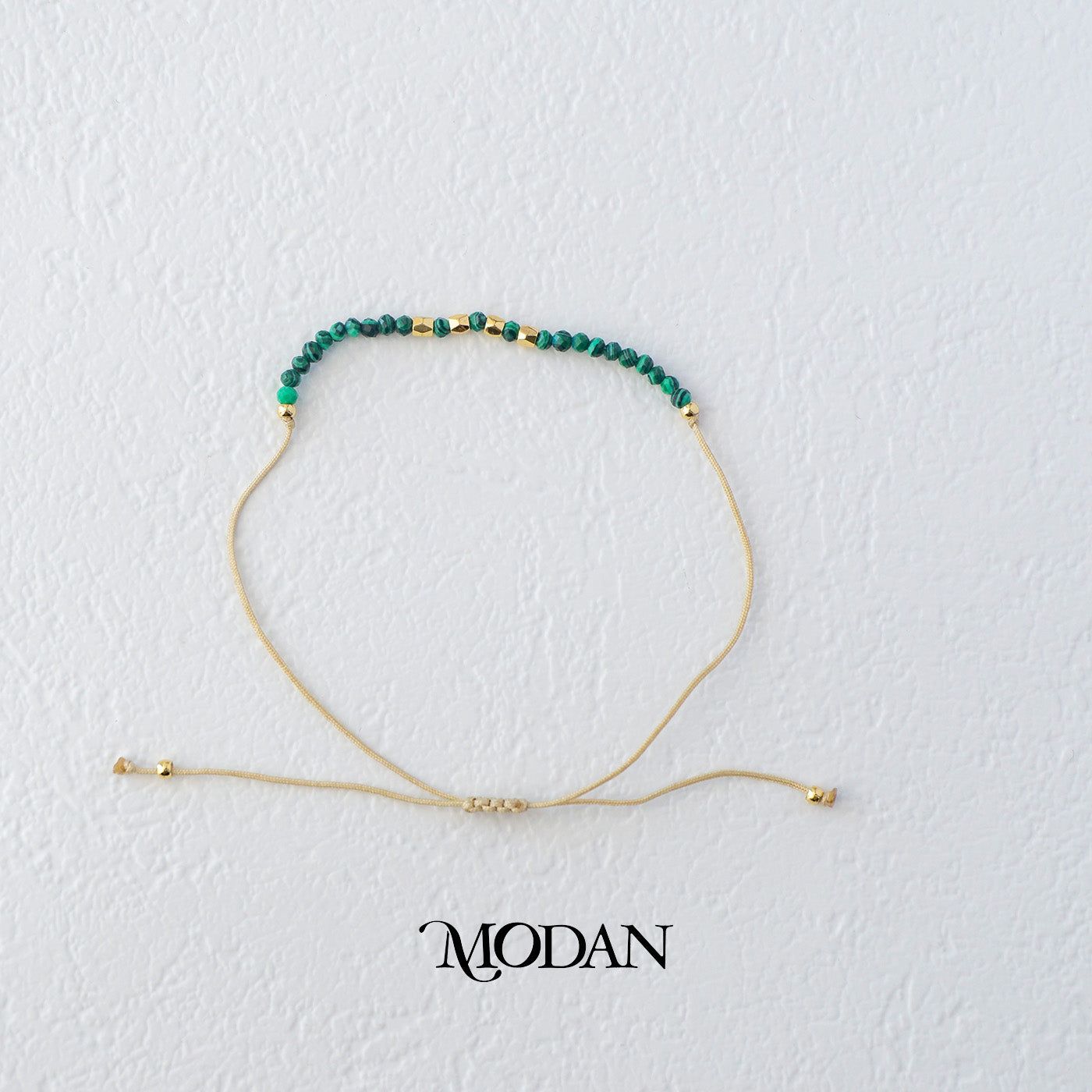 (2.2mm) Mix Faceted Colorful Natural Gemstone Friendship Adjustable Bracelet Gelang Manik Hypoallergenic Gold Filled