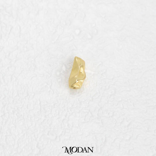 (10mm) Matte Abstract Irregular DIY Beads Charm Manik Abstrak Hypoallergenic Gold Filled (Copy) (Copy)