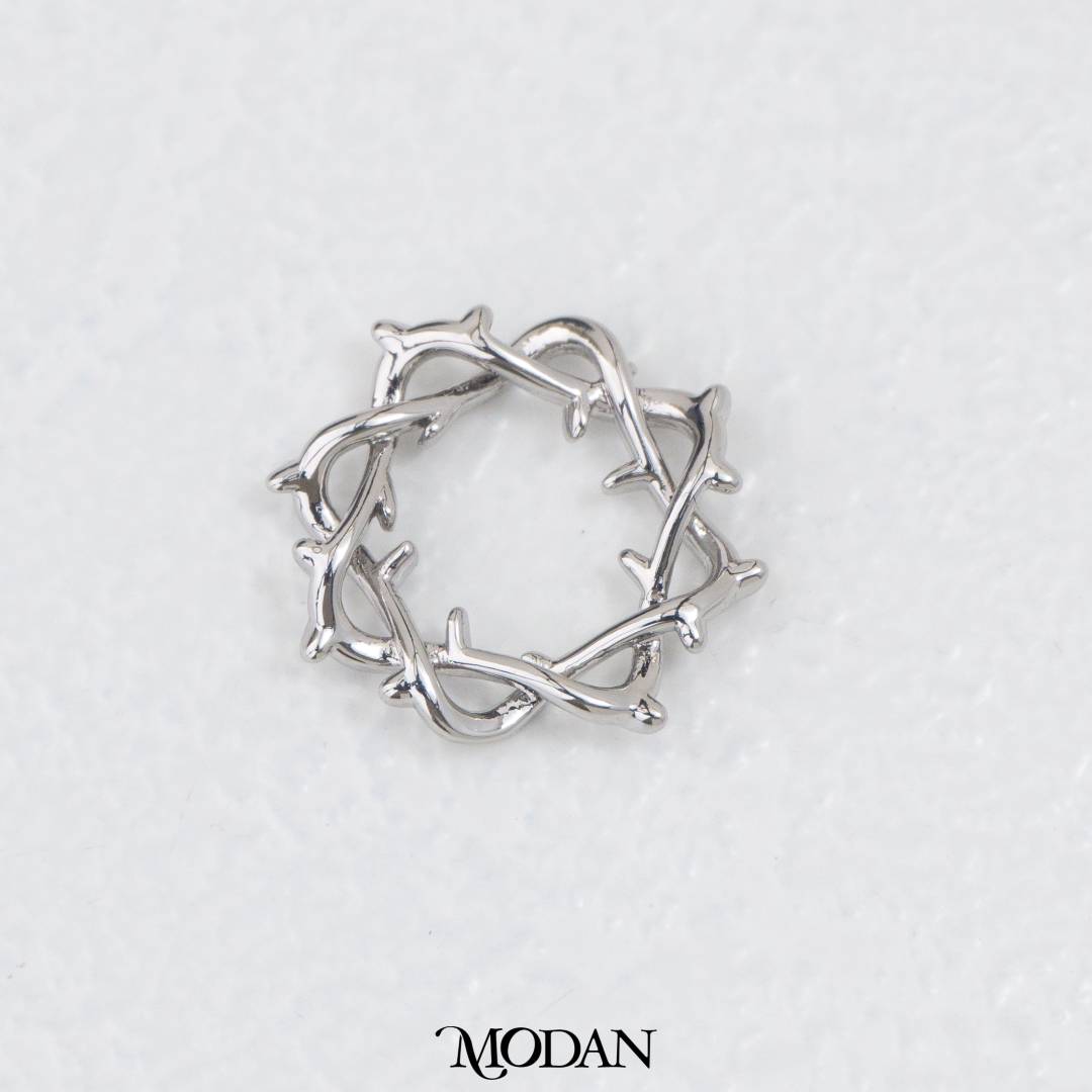 Crown of Thorns DIY Charm Liontin Mahkota Berduri Hypoallergenic Gold Filled