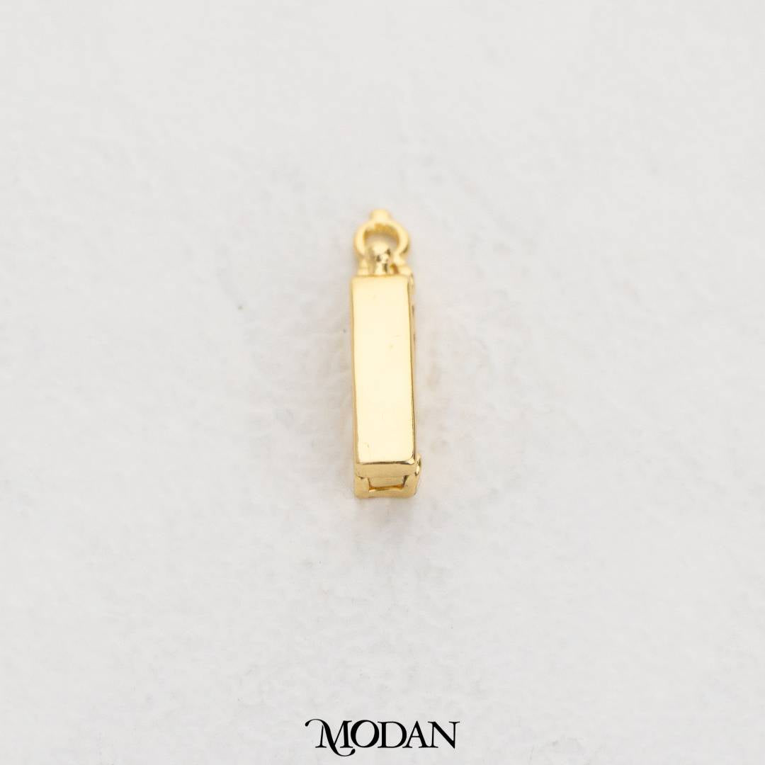 Minimalist Necklace Shortener DIY Manik Liontin Pemendek Kalung Rantai Simple Hypoallergenic Gold Filled