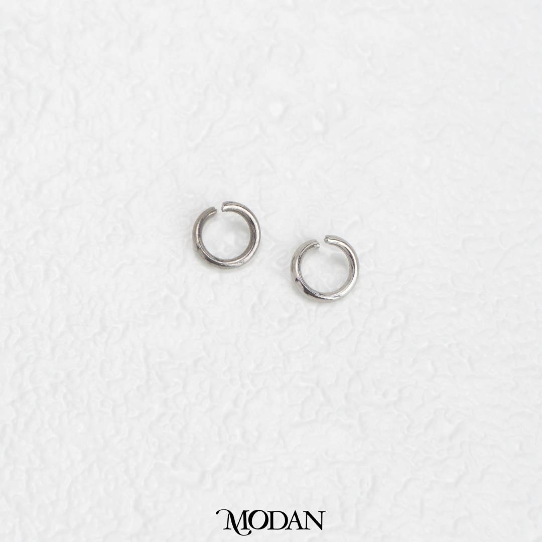 (10pcs) 6mm Jump Ring O DIY Pengait Aksesoris Kalung/Gelang Bentuk Bulat Hypoallergenic Stainless Steel
