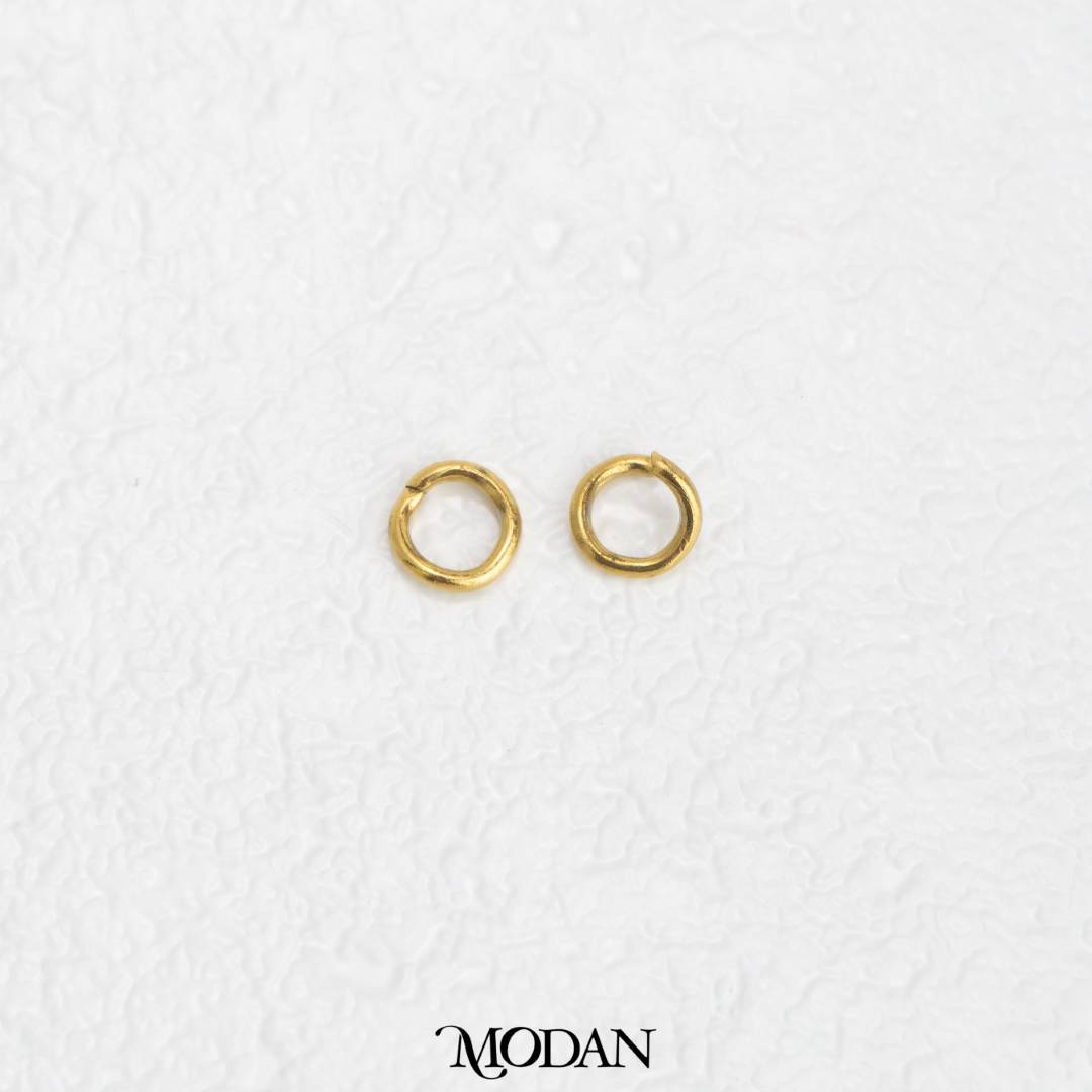 (10pcs) 6mm Jump Ring O DIY Pengait Aksesoris Kalung/Gelang Bentuk Bulat Hypoallergenic Stainless Steel