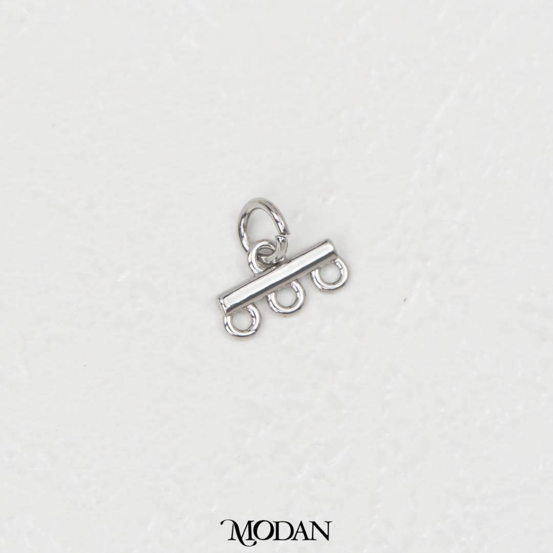 Tiny Loop Drop Charm Bar DIY Pengait Liontin Kalung Hypoallergenic Gold Filled