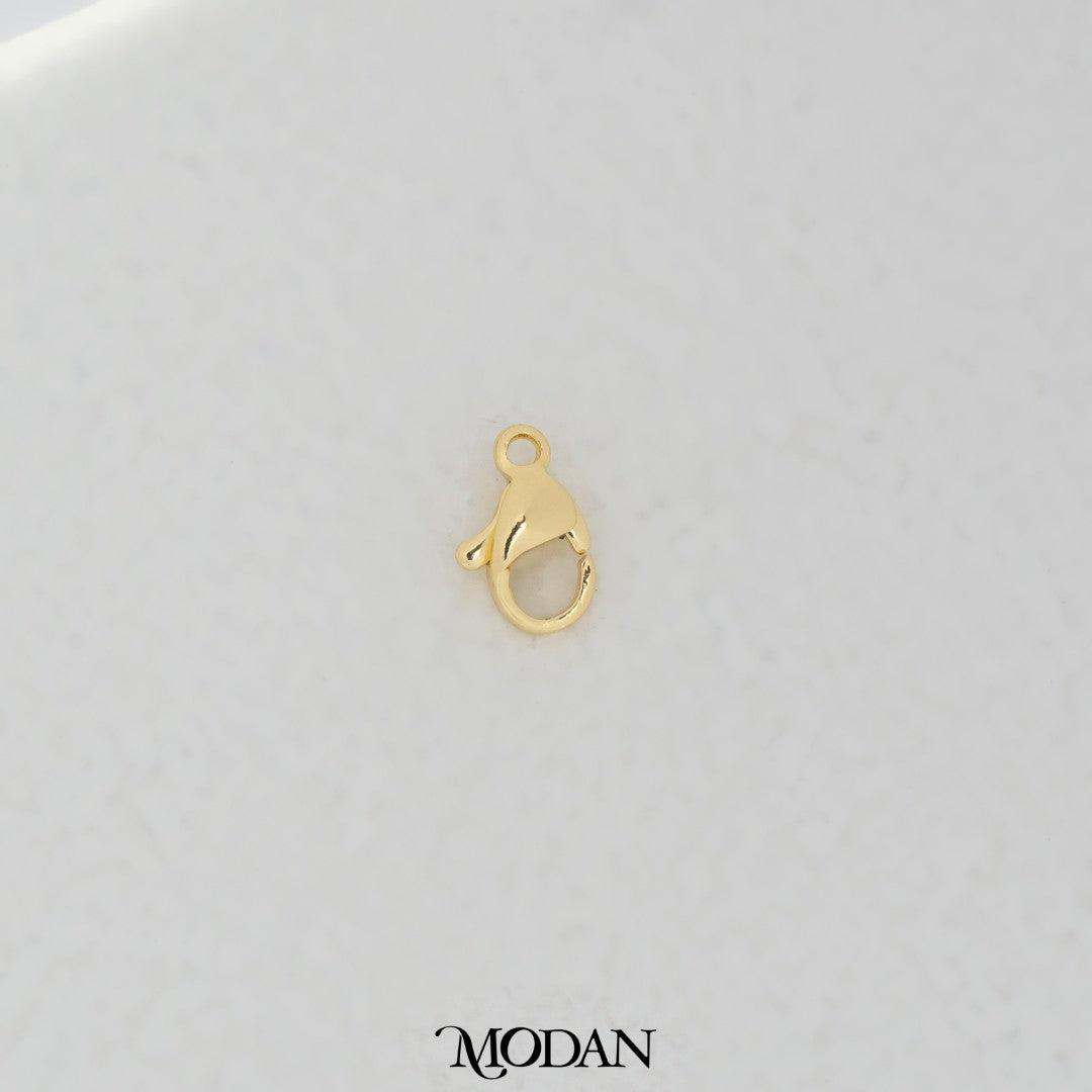 (5pcs) 6.3mm Oval Lobster Clasps DIY Closure Kokot Udang Kait Kalung / Gelang Hypoallergenic Gold Filled