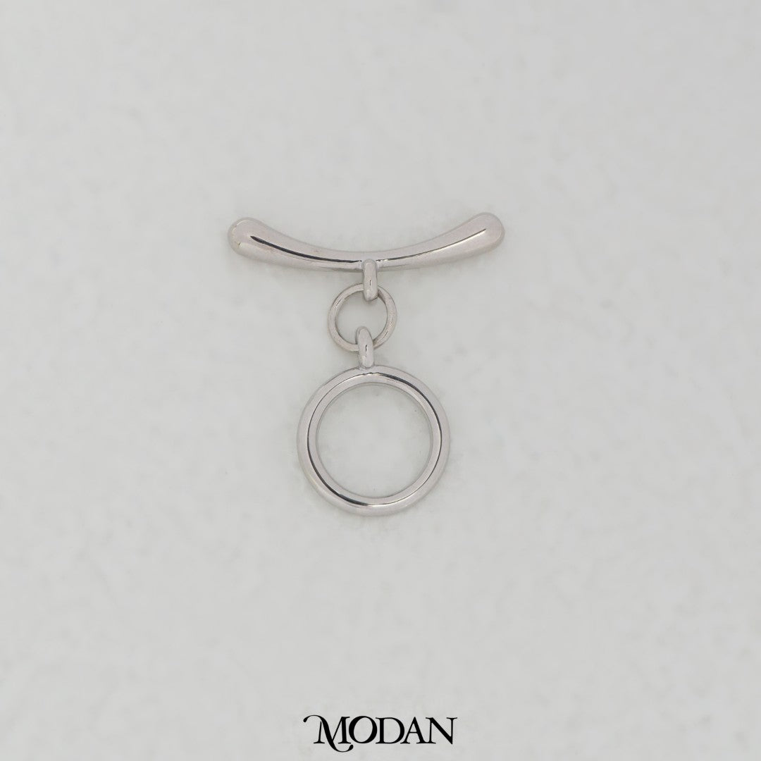 20mm Round Toggle Clasp DIY Pengait Gelang Bulat Hypoallergenic Gold Filled