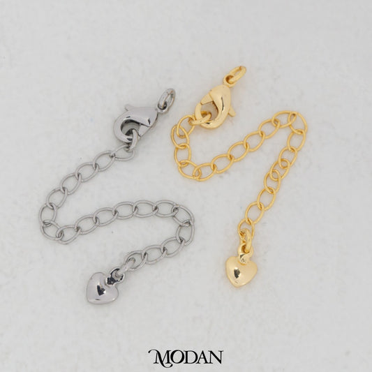 (70mm) Extender Chain with Lobster Clasp DIY Rantai Tambahan Kalung/Gelang DIY Hypoallergenic Gold Filled
