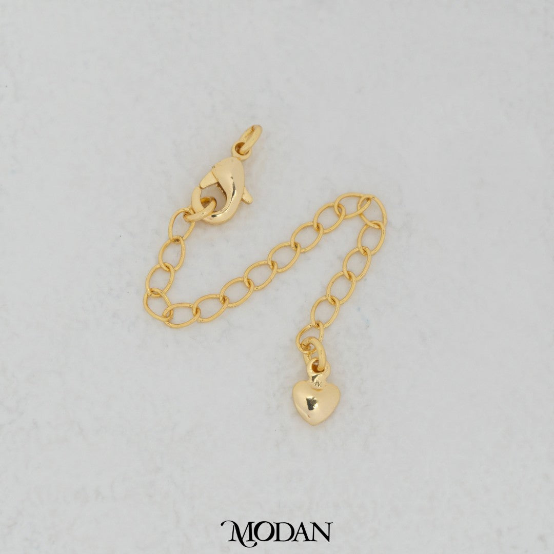 (70mm) Extender Chain with Lobster Clasp DIY Rantai Tambahan Kalung/Gelang DIY Hypoallergenic Gold Filled