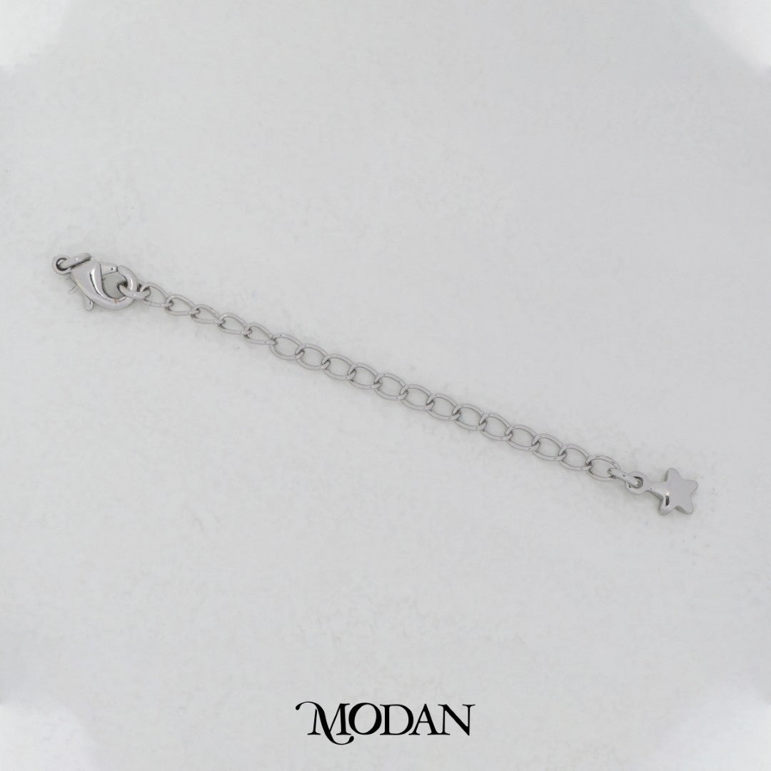 (70mm) Star Extender Chain with Lobster Clasp DIY Rantai Tambahan Kalung/Gelang DIY Hypoallergenic Gold Filled