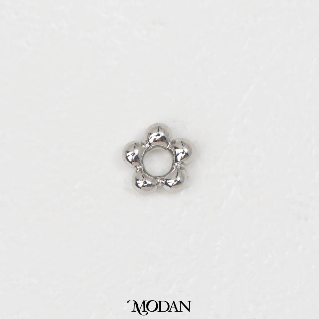 Flower Daisy Spacer DIY Beads Manik Liontin Bunga Daisy Hypoallergenic Gold Filled