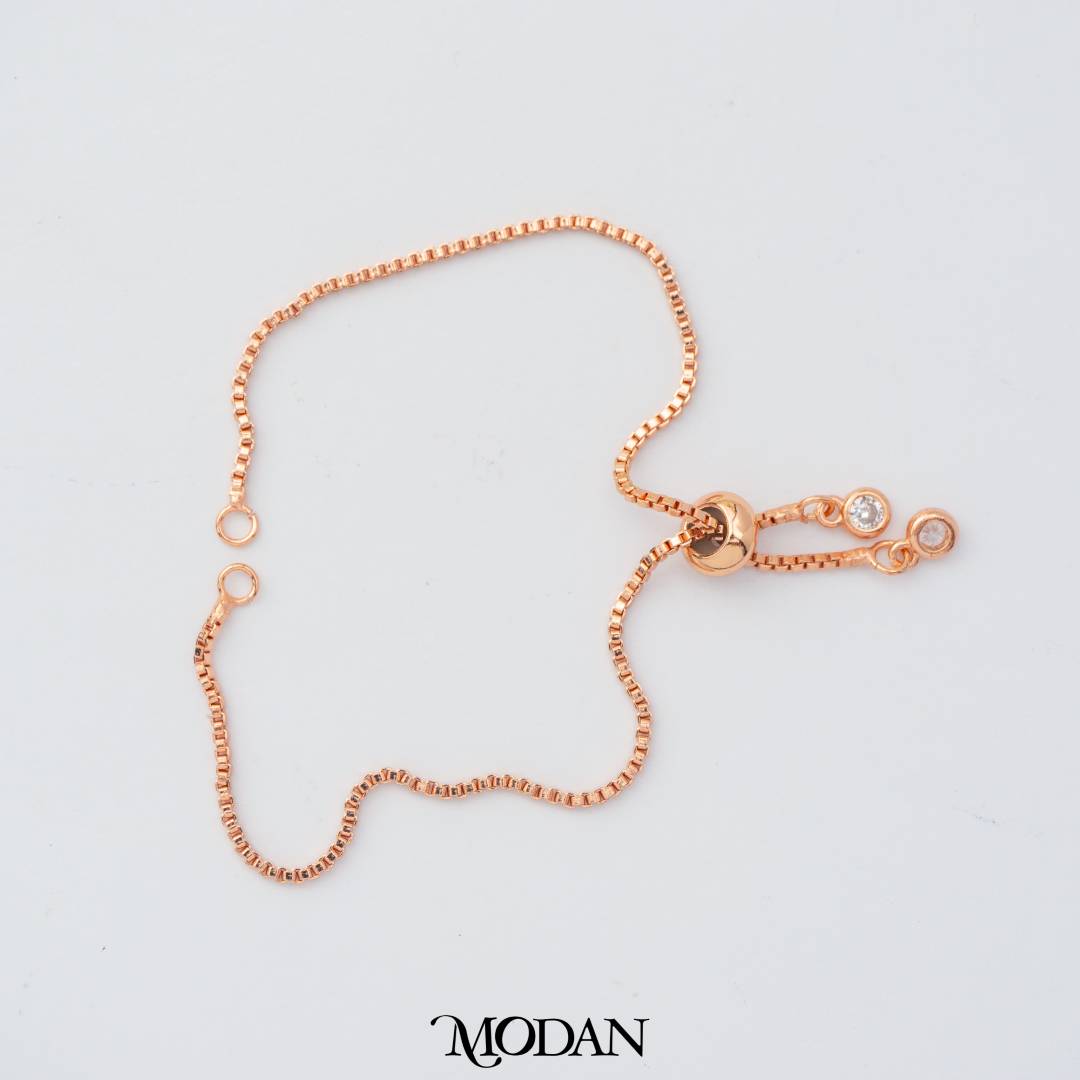 Unfinished Colorful Plain Adjustable Bracelet DIY Gelang Adjustable Hypoallergenic Gold Filled