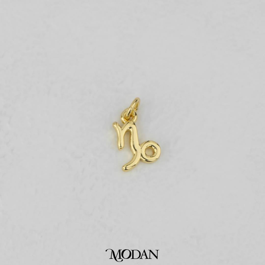 Mini Plain Zodiac Charm DIY Charm Liontin Kalung Zodiak Polos Hypoallergenic Gold Filled