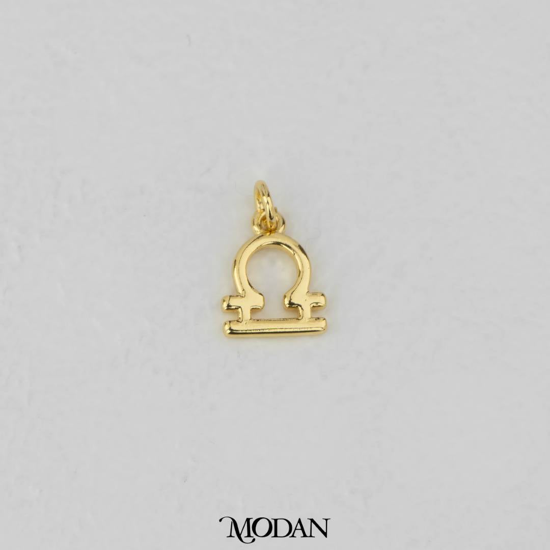 Mini Plain Zodiac Charm DIY Charm Liontin Kalung Zodiak Polos Hypoallergenic Gold Filled