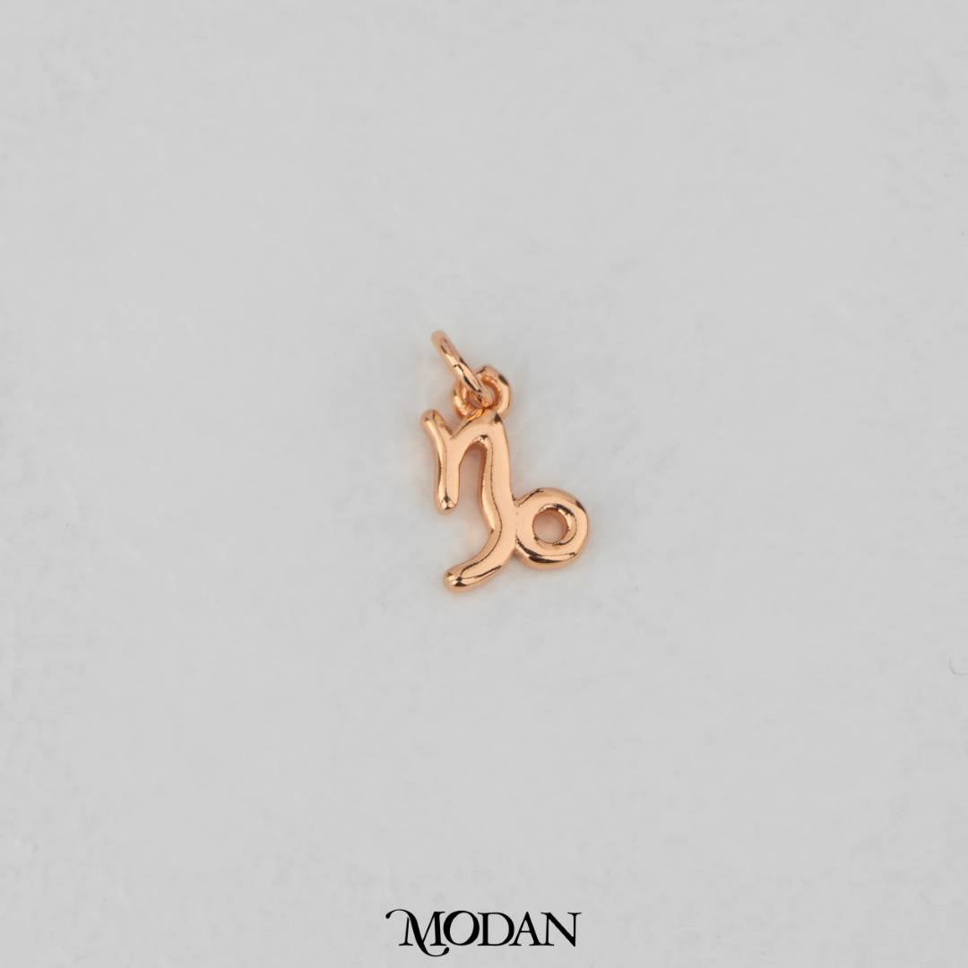 Mini Plain Zodiac Charm DIY Charm Liontin Kalung Zodiak Polos Hypoallergenic Gold Filled