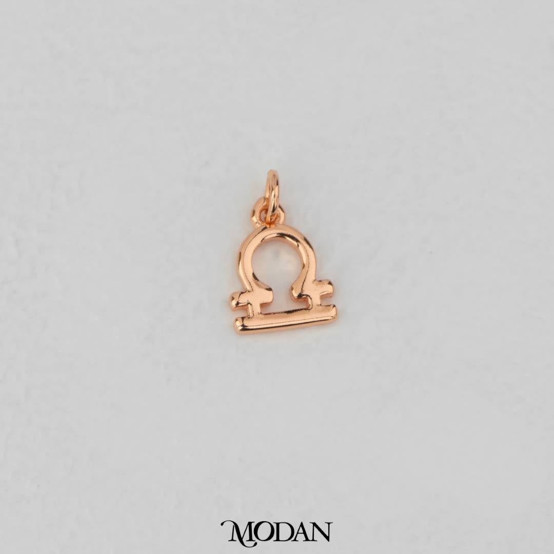 Mini Plain Zodiac Charm DIY Charm Liontin Kalung Zodiak Polos Hypoallergenic Gold Filled
