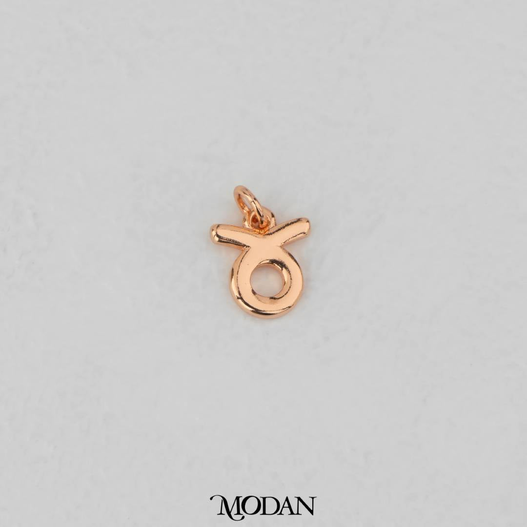 Mini Plain Zodiac Charm DIY Charm Liontin Kalung Zodiak Polos Hypoallergenic Gold Filled