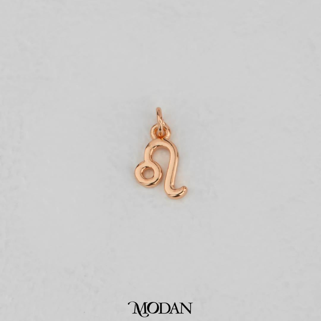 Mini Plain Zodiac Charm DIY Charm Liontin Kalung Zodiak Polos Hypoallergenic Gold Filled