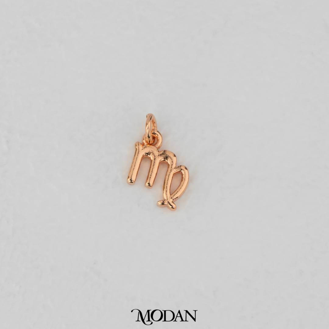 Mini Plain Zodiac Charm DIY Charm Liontin Kalung Zodiak Polos Hypoallergenic Gold Filled