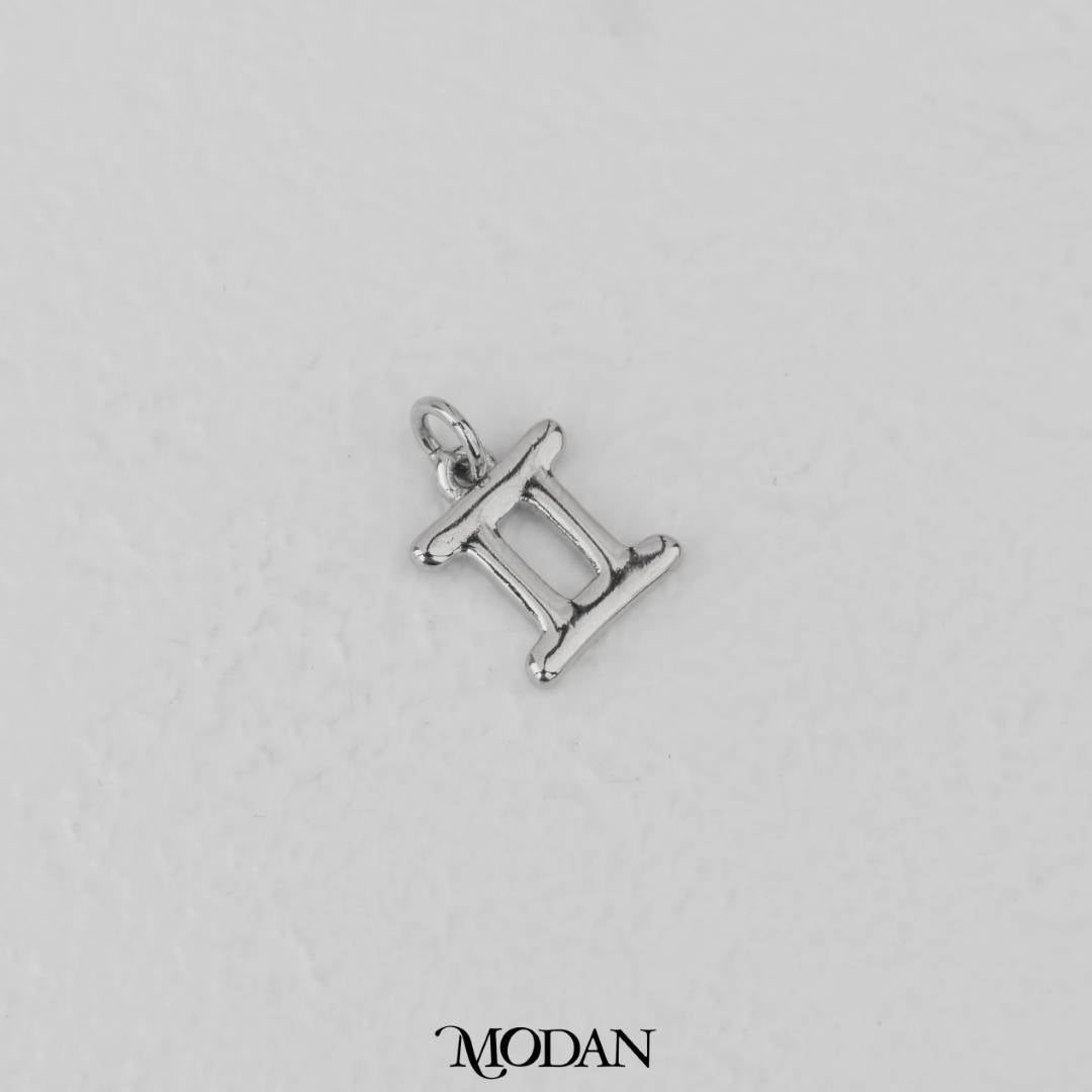 Mini Plain Zodiac Charm DIY Charm Liontin Kalung Zodiak Polos Hypoallergenic Gold Filled