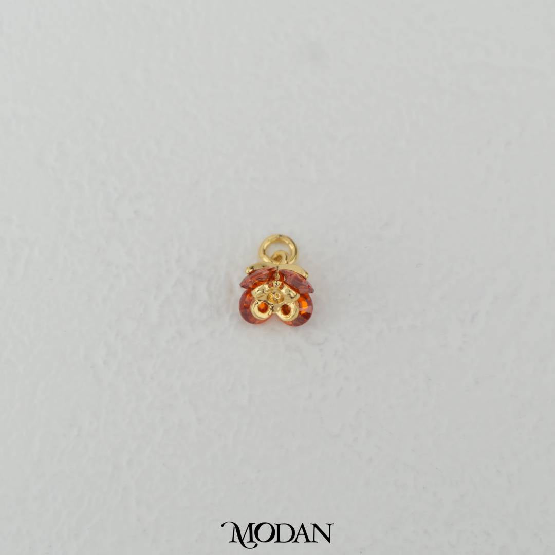Mini Flower Buds DIY Charm Liontin Bunga Kecil Hypoallergenic Gold Filled