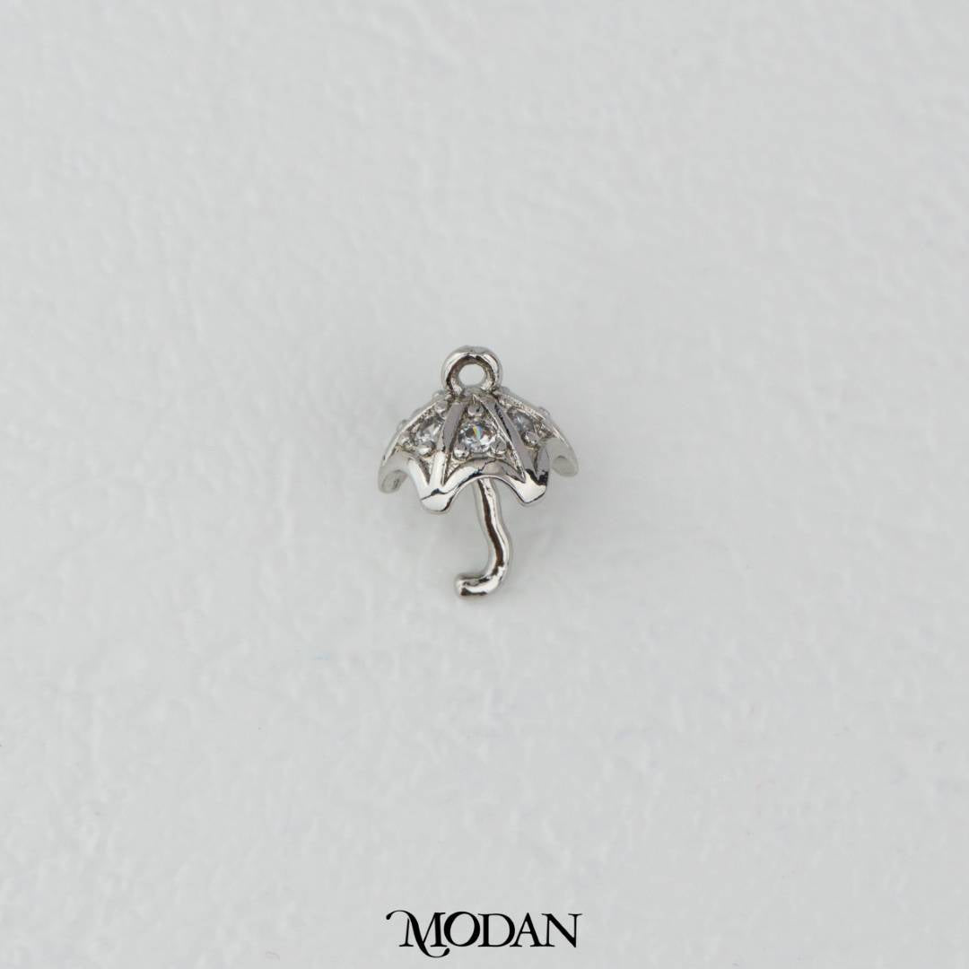 Cute Umbrella Charm DIY Charm Liontin Payung Lucu Hypoallergenic Gold Filled