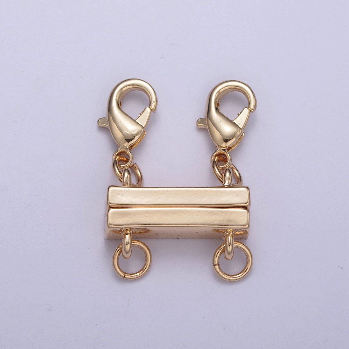 Magnetic Necklace Detangler DIY Necklace Closure Kaitan Kalung Magnet Hypoallergenic Gold Filled