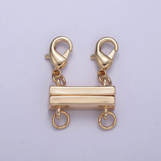 Magnetic Necklace Detangler DIY Necklace Closure Kaitan Kalung Magnet Hypoallergenic Gold Filled