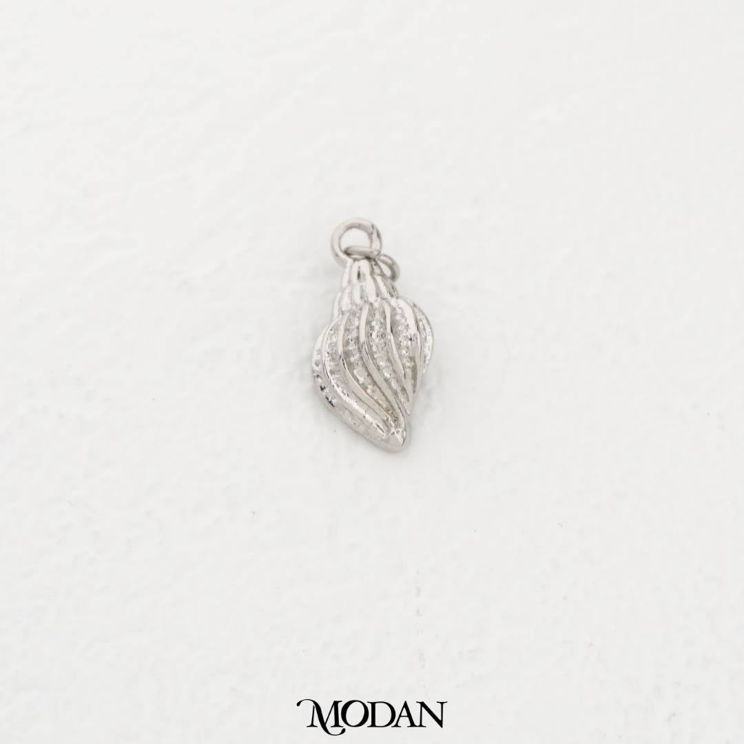 Conch Shell Ocean Charm DIY Charm Liontin Kerang Hypoallergenic Stainless Steel
