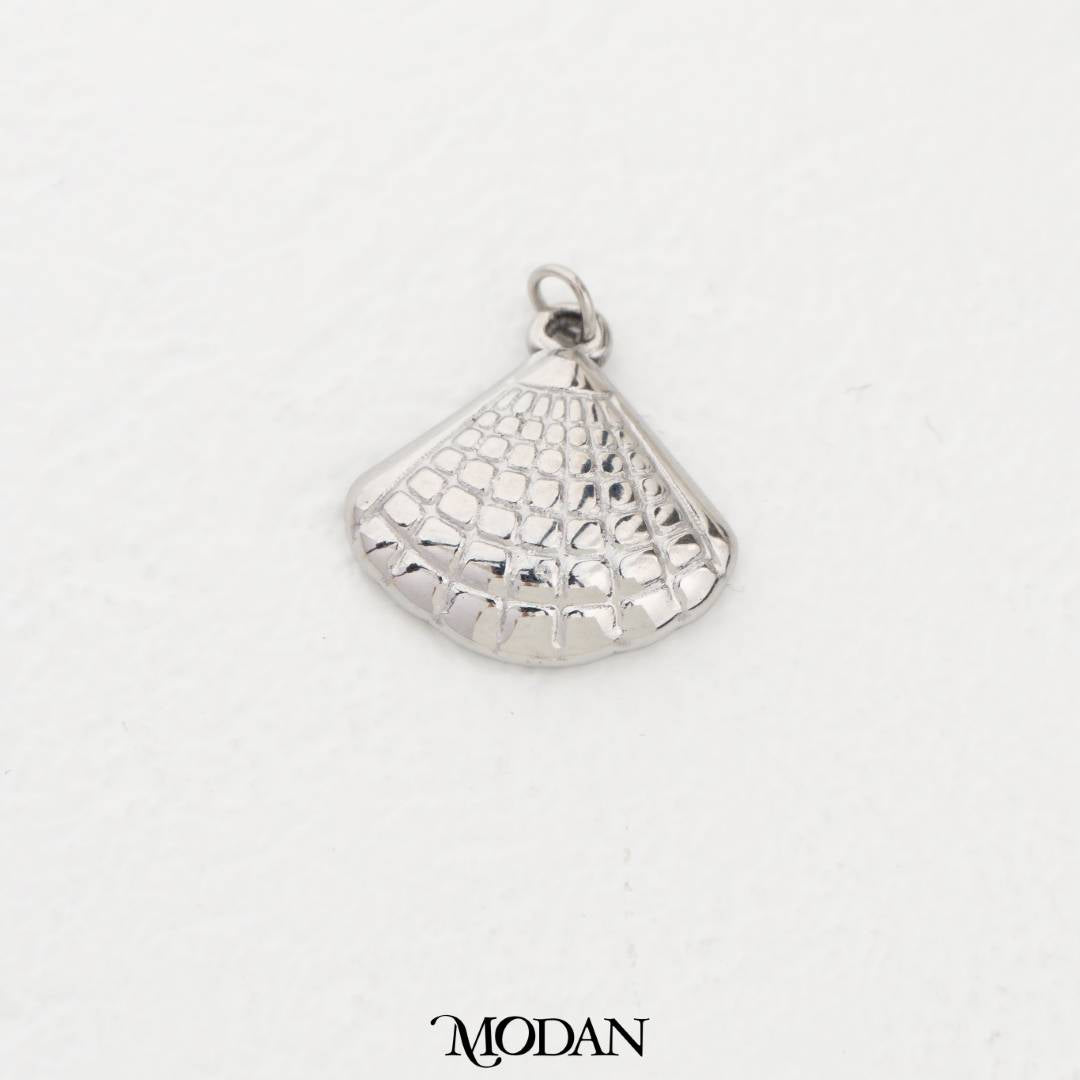 Clam Shell Ocean Charm DIY Charm Liontin Cangkang Kerang Mutiara Hypoallergenic Stainless Steel