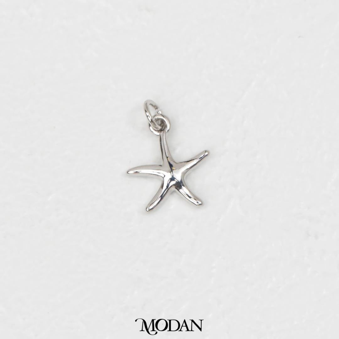 Plain Starfish Ocean DIY Charm Liontin Bintang Laut Hypoallergenic Gold Filled