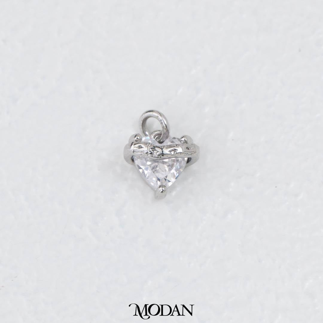 Colorful Strength Heart Meaningful Charm DIY Charm Liontin Kalung/Gelang Hati Bermakna Hypoallergenic Gold Filled