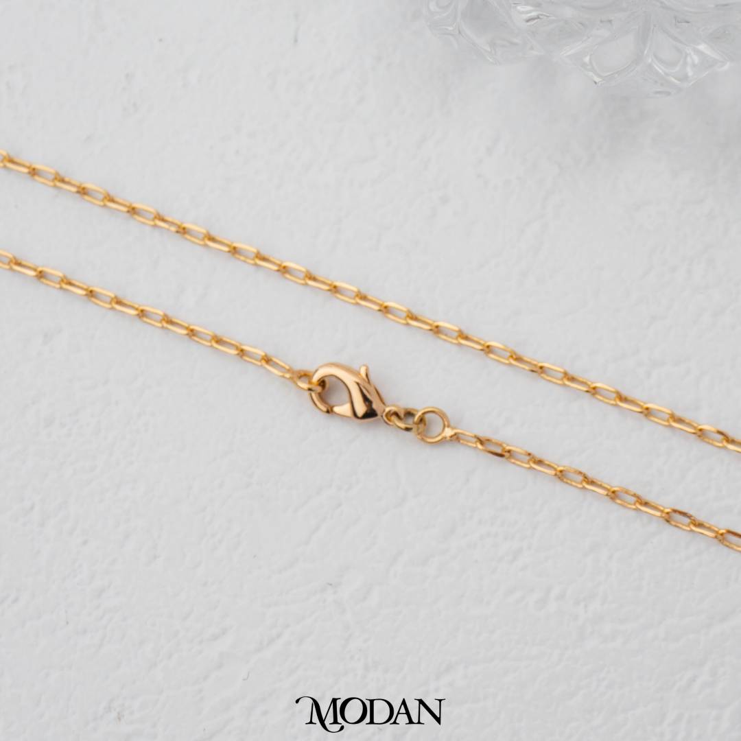 Rosegold Cable Chain DIY Chain Rantai Kalung Hypoallergenic Gold Filled