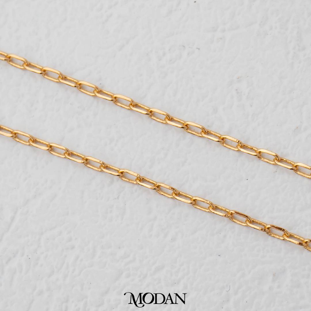 Rosegold Cable Chain DIY Chain Rantai Kalung Hypoallergenic Gold Filled