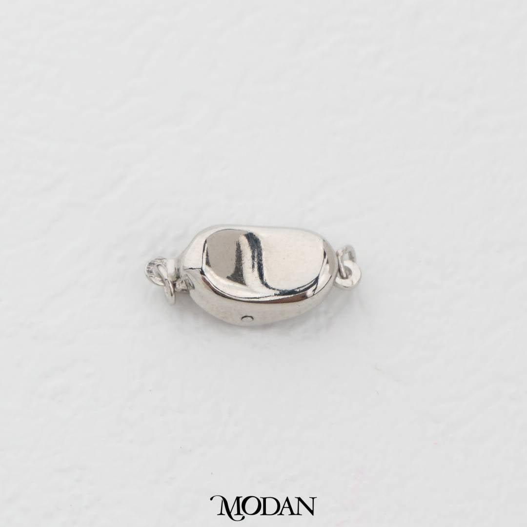 Minimalist Push In Clasp DIY Necklace Closure Pengait Kalung Hypoallergenic Gold Filled